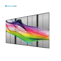Panel de Pantalla LED Transparente para Interiores y Exteriores de 1000x1000 mm, Full HD, 4000 cd, Resistente al Agua, Pantalla LED Holográfica