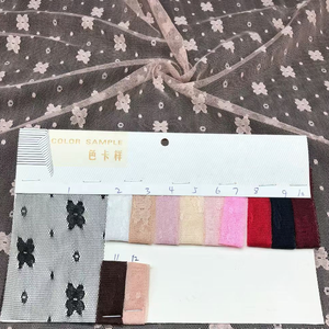 Tela de encaje bordado Floral en forma de mariposa <span class=keywords><strong>Multicolor</strong></span> para traje de escenario con dobladillo de vestido de <span class=keywords><strong>mujer</strong></span> - Product Image 2