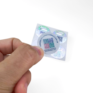 Etiqueta Holográfica 3D con Código QR Personalizado, Autoadhesiva, Trazable, Anti-Falsificación, Etiqueta de Seguridad para Autenticación de Productos - Product Image 2