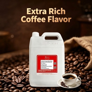 Saborizante Líquido Concentrado de Grado Alimenticio, Sabor Extra Rico a Café para Bebidas de Café, Repostería, Chocolate, Helados y Postres con Certificación Halal - Product Image 1