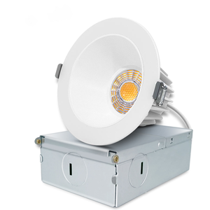 Canada Cổ 2 ''8 W 4' '12 W 5cct Thay Đổi Độ Sáng Chống Lóa Ánh Sáng Tại Chỗ Vòng Sâu Regressed COB Downlight Với Hộp Nối - Product Image 1