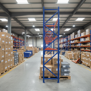 Manufacturer's Long Span Storage Adjustable Corrosion Protection 200Kg Steel Racking Warehouse Shelving <strong>Stacking</strong> Racks <strong>Shelves</strong> - Product Image 3