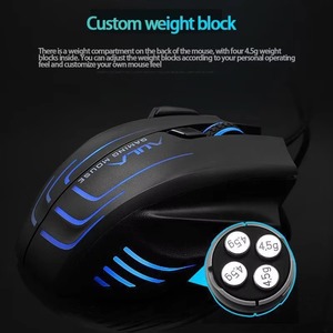 เมาส์เกมมิ่ง AULA S18 Ghost Shark แบบมีสาย USB RGB Backlit ตั้งค่ามาโครได้ ดีไซน์ตามหลักสรีรศาสตร์ สำหรับแล็ปท็อป/เดสก์ท็อป มีสินค้าพร้อมส่ง - Product Image 3
