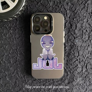 Coque Téléphone Créateur de Mode Alien Comique pour <span class=keywords><strong>iPhone</strong></span> 7 8 Xr Xs 11 12 13 14 15 16 Plus Pro Max Juillet - Product Image 4