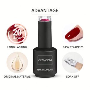 OEM/ODM, alta calidad, color, 15ml, Etiqueta Privada, suministros de uñas personalizados, salón, venta al por mayor, verano, arte de uñas, color UV, gel de uñas - Product Image 2