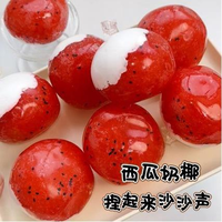Jouet Squishy de Haute Qualité Pastèque Lait Huile de Coco Fait Main Sans Rebond Promotion