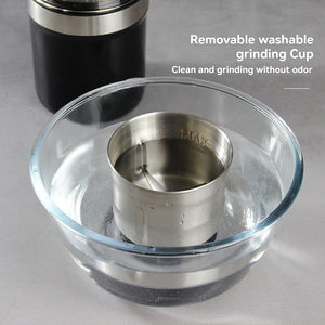 Moulin <span class=keywords><strong>à</strong></span> <span class=keywords><strong>café</strong></span> en poudre électrique Portable Rechargeable en acier inoxydable Moulin <span class=keywords><strong>à</strong></span> <span class=keywords><strong>café</strong></span> en poudre et broyeur <span class=keywords><strong>à</strong></span> usage domestique - Product Image 3