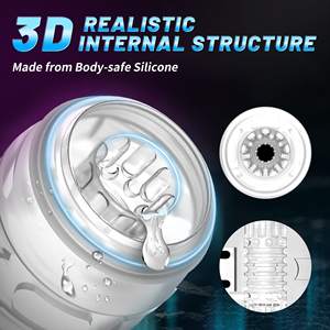 <span class=keywords><strong>Masturbateur</strong></span> automatique Tron à ouverture libre, machines d'entraînement mains libres, gobelet de masturbation automatique pour hommes, jouet sexuel oral pour hommes, masturbation - Product Image 5