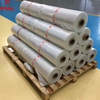 Film plastique pour serre, vente directe usine, 200 microns, stabilisé anti-UV, résistant au vent, transparent, bâche agricole en PE
