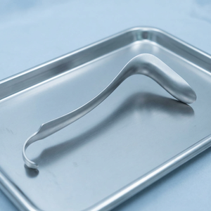 Spéculum chirurgical Kristeller 75 mm x 23 mm en acier inoxydable pour chirurgie générale, classe I, certifié CE - Product Image 2