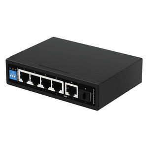 Commutateur PoE industriel Gigabit 6 ports 100/1000Base-T <span class=keywords><strong>DIN</strong></span> IP30 Commutateur réseau Ethernet - Product Image 2