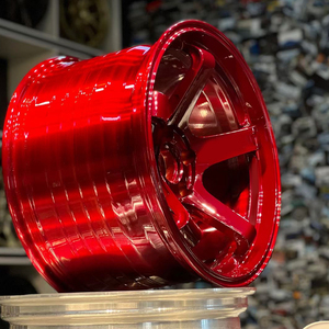 Jiangzao 5 rayons 5 trous 15 16 17 18 19 20 21 22 pouces jantes à lèvres forgées concaves rouges pour <span class=keywords><strong>bmw</strong></span> <span class=keywords><strong>e30</strong></span> jdm f32 420 428 e60 61 benz audi - Product Image 2