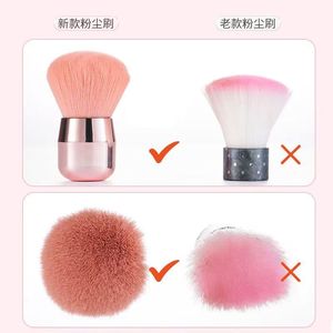 Portable Mushroom Makeup <b>Brush</b> 4.5Cm Synthetic Hair Soft Powder Blush <b>Brush</b> For Face Application - Product Image 5