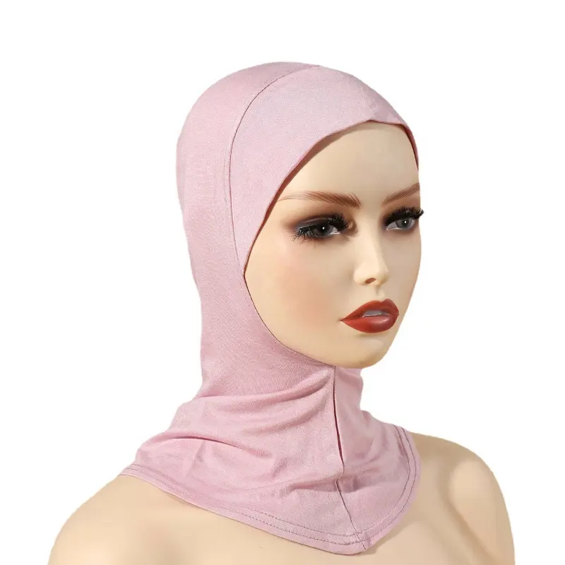 Topi Jilbab Katun Muslim Wanita, Penutup Kepala Ninja Wanita Jilbab Dalam Jilbab Islam Topi Syal Jilbab Etnik Topi Bonnet Tulang