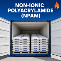 NPAM Polyacrylamide non ionique, polymère floculant, agent de déshydratation des boues, poudre à haute viscosité, pureté 99%, pH 4-9