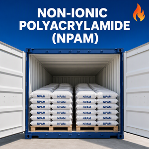 NPAM Poliacrilamida No Iónica, <span class=keywords><strong>Floculante</strong></span> Polimérico, Agente Deshidratante de Lodos, Polvo de Alta Viscosidad, 99% de Pureza, pH 4-9 - Product Image 1