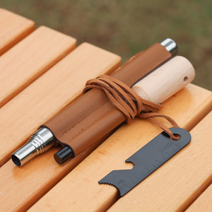 Herramienta de Encendido por Fricción de Magnesio para Supervivencia, Varilla de Hierro y Cerio, Encendedor de Fuego de Emergencia para Camping al Aire Libre OEM - Product Image 6
