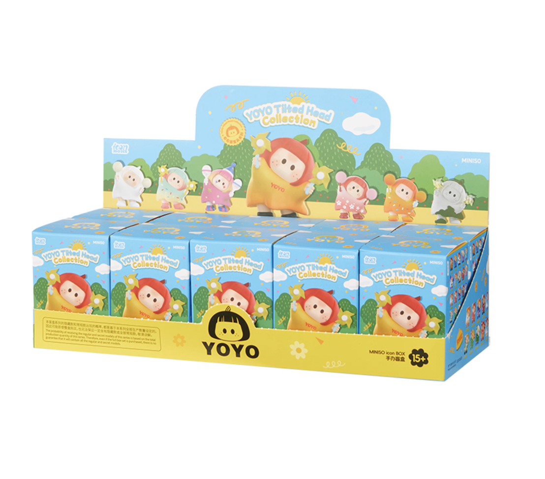 Original Authentic Miniso for YOYO Tilted Head Series ABS 1/12