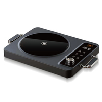 Cuisinière infrarouge RAF R.8024 3500W avec affichage numérique LED, cuisson variée, grande puissance, commande par bouton pour casseroles et poêles, utilisations culinaires