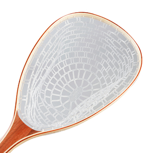 Jaring pancing untuk memancing di air laut, 59cm 278g 23*27.5*38cm jaring pendaratan kayu jaring jaring tangan - Product Image 5