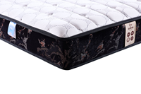 Matelas à ressorts ensachés de luxe 5 étoiles pour hôtel, en latex compressé, durable, sans affaissement, roulé, de qualité supérieure