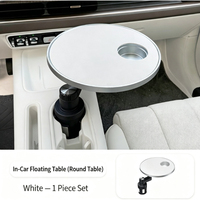 Plateaux flottants pour porte-gobelets de voiture pour ORA 5 2026, plateaux repas multifonctionnels et petites tables basses rondes, accessoires intérieurs automobiles
