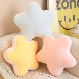 Oreiller en peluche super doux en forme de fleur, coussin en peluche adorable, nuage souriant, oreiller en peluche en forme de lune, étoile, décoration de la maison - Product Image 4