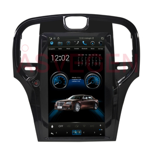 Cảm ứng màn hình thẳng đứng Android 9.0 Octa lõi Xe GPS Navigation cho Chrysler 300 300C 2013-2019 video Wifi + 3 Gam + Playstore âm thanh - Product Image 1