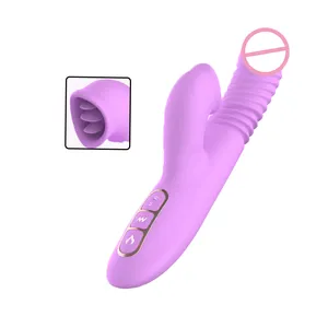 USB Rechargeable 7 Mode G Spot Vibrator Women Masturbator Automatic Novelty Sex Machine for Female