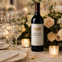 Étiquettes de bouteilles de vin personnalisées, autocollants adhésifs avec logo OEM pour l'emballage du vin rouge