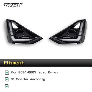 Nouveaux feux de jour à LED TYPY pour voiture, 6000 lumens, 6000K, pour Isuzu D-Max 2024 2025, clignotants - Product Image 4
