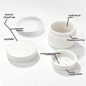 Nouveaux contenants compacts en bambou écologiques <span class=keywords><strong>et</strong></span> durables, rechargeables <span class=keywords><strong>et</strong></span> vides pour cosmétiques - Product Image 4