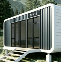 Maison préfabriquée mobile Apple Cabin, capsule spatiale, maison modulaire moderne en conteneur