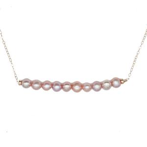 Simple Retro 925 <b>Silver</b> Plated 18K Gold Natural Powder Purple One-Character Collarbone <b>Chain</b> Design Smiling <b>Necklace</b> - Product Image 3