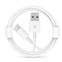 Câble de charge rapide USB-A vers USB-C 20W en gros, cordon de transfert de données TPE 1m 3A pour téléphones mobiles iPhone 15/16/17/18