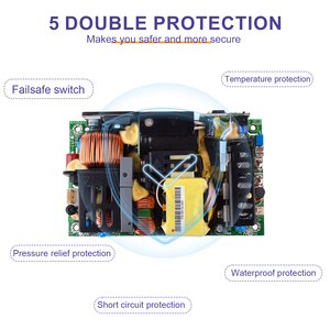 MEAN WELL EPP-400-24 400W Alimentation 24V 16.67A Active PFC 94% Efficacité Classe B EMC 5000m Fonctionnement en <span class=keywords><strong>altitude</strong></span> - Product Image 3