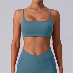 Custom <span class=keywords><strong>GS</strong></span> Power Unstoppable espalda descubierta cuello cuadrado giro en la espalda Sujetador deportivo Cami Strappy acolchado Spandex Sujetador deportivo - Product Image 6