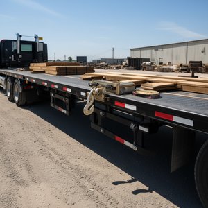 Tensor de Carga de 3/8-1/2 Pulgadas, 12000 Libras, Correa de Acero con Gancho en J para Remolques de Plataforma - Product Image 2