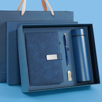 Coffret Cadeau Carnet Portable A5 en Cuir Personnalisé pour Affaires, Bloc-notes de Réunion avec Logo Personnalisé