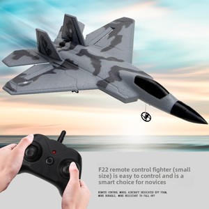 Avión de Control Remoto AiJH FX622, Modelo F22, Juguete de Avión de Espuma Pequeño con Luces, Avión de Combate RC - Product Image 3