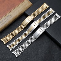 Bracelet de montre en acier inoxydable de luxe original JYD S515 20 mm 1:1 pour montres Rolex Submariner