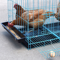Vente en Gros Fabricant : Poulailler Pliable en Métal, Cage à Poules