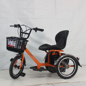 Mini Triciclo Elettrico e <span class=keywords><strong>a</strong></span> Pedali, Bicicletta <span class=keywords><strong>a</strong></span> Tre Ruote Multifunzione, Scooter per Mobilità - Product Image 2