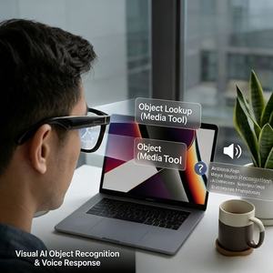 Lunettes Intelligentes IA Personnalisables Direct Usine, Étanches IP67, Photochromiques, Capture Vidéo 4K, Lecteur de Musique, <span class=keywords><strong>Application</strong></span> Intégrée - Product Image 4