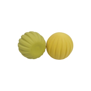 Palline di gomma A strisce verticali Non tossiche igieniche ed ecologiche accolte per bambini come regalo per il bambino - Product Image 5