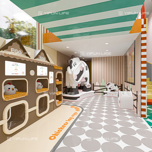 Tema de circo Niños Equipo de patio interior Juego de equipo de juego suave Juegos para niños Parque infantil interior - Product Image 6