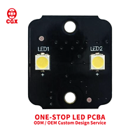 Carte LED à lumière blanche 3030, assemblage de diodes SMD LED PCBA, courant DC 3.3V 300mA, indicateur d'éclairage pour contrôle d'accès, petit appareil