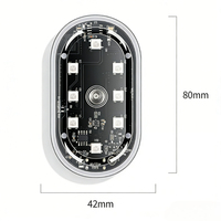 Lumière de navigation sans fil à 8 couleurs, lumière LED pour le plancher de la voiture, AUDI BMW VW Mercedes, moto, drone, avion