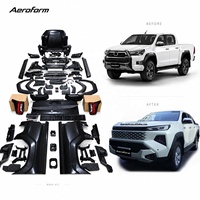 Kit carrosserie Aeroform PP pour Hilux Revo Rocco 2015-2025, lifting au style Travo 2026 |   Haute qualité |   OEM