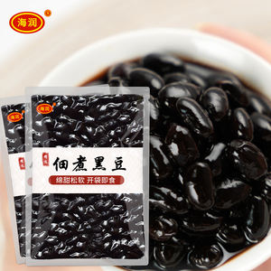 Meilleures ventes Haricots noirs biologiques mijotés dans un style frais Snack parfait pour la salade Prix étonnamment emballé dans un sac - Product Image 1